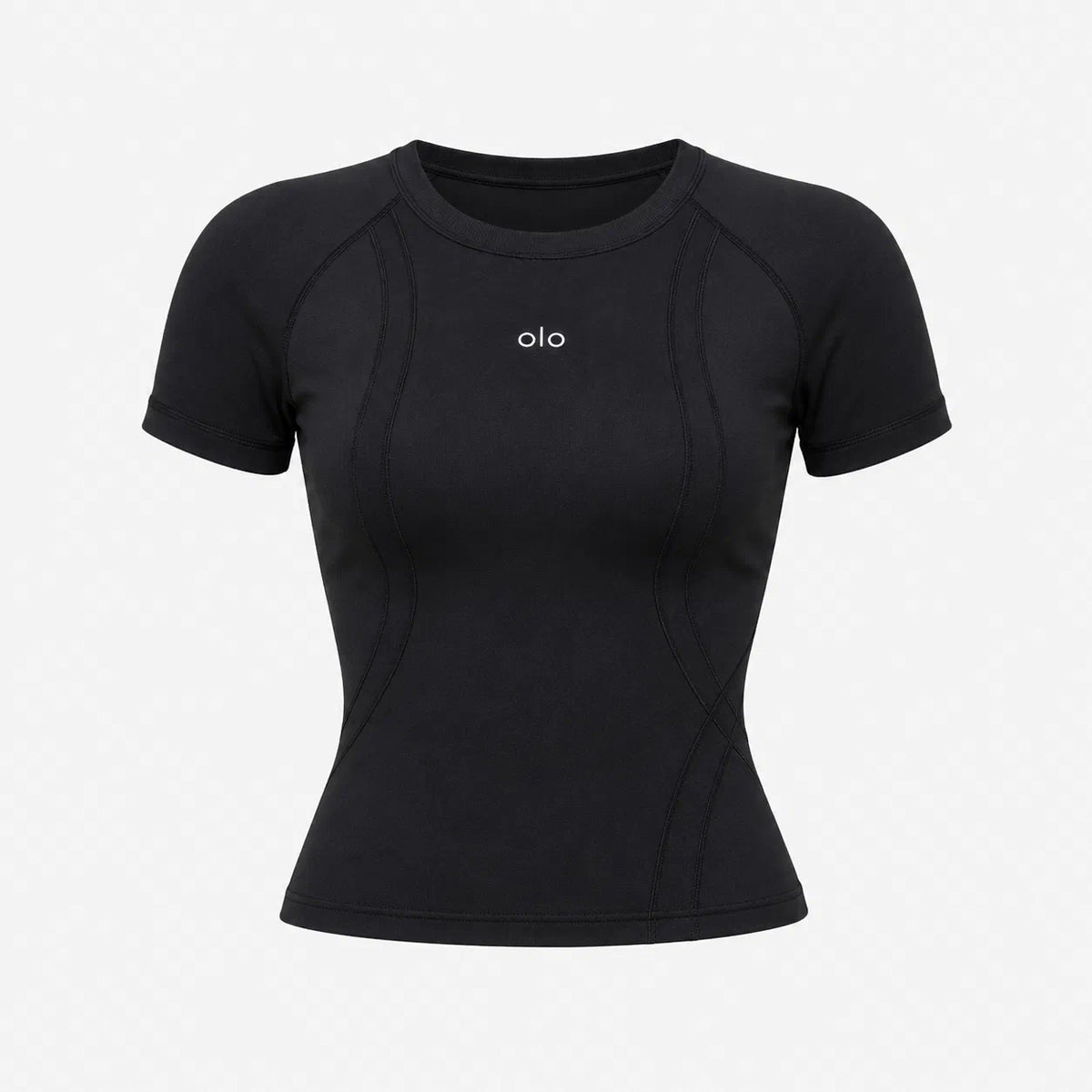 Sculpt-Seam Cropped Training Top