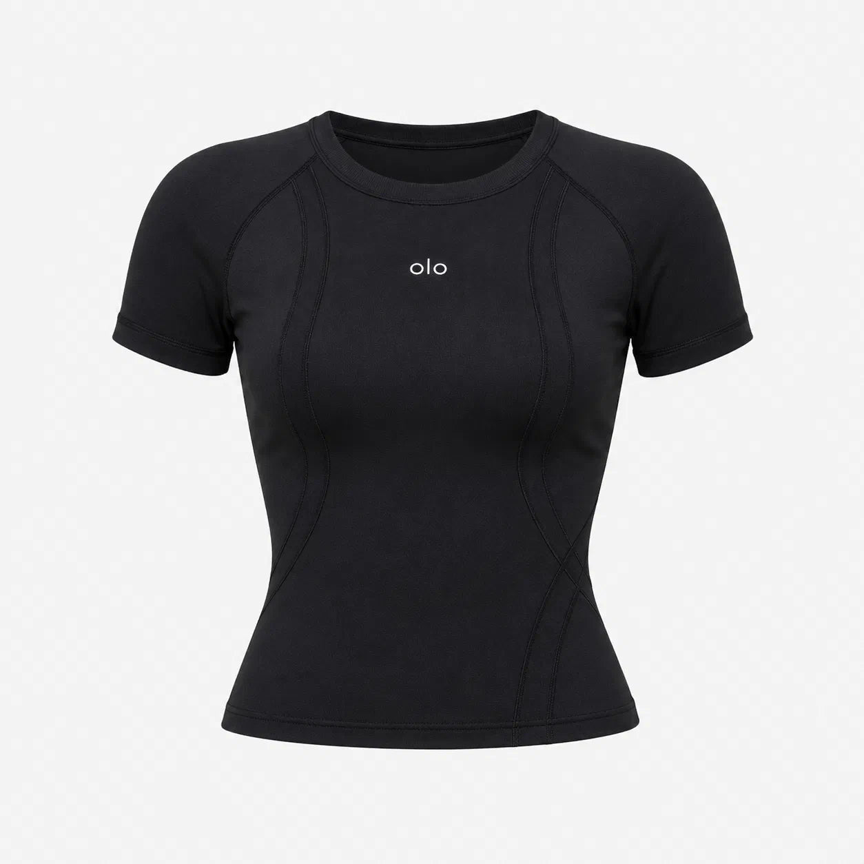 Sculpt-Seam Cropped Training Top