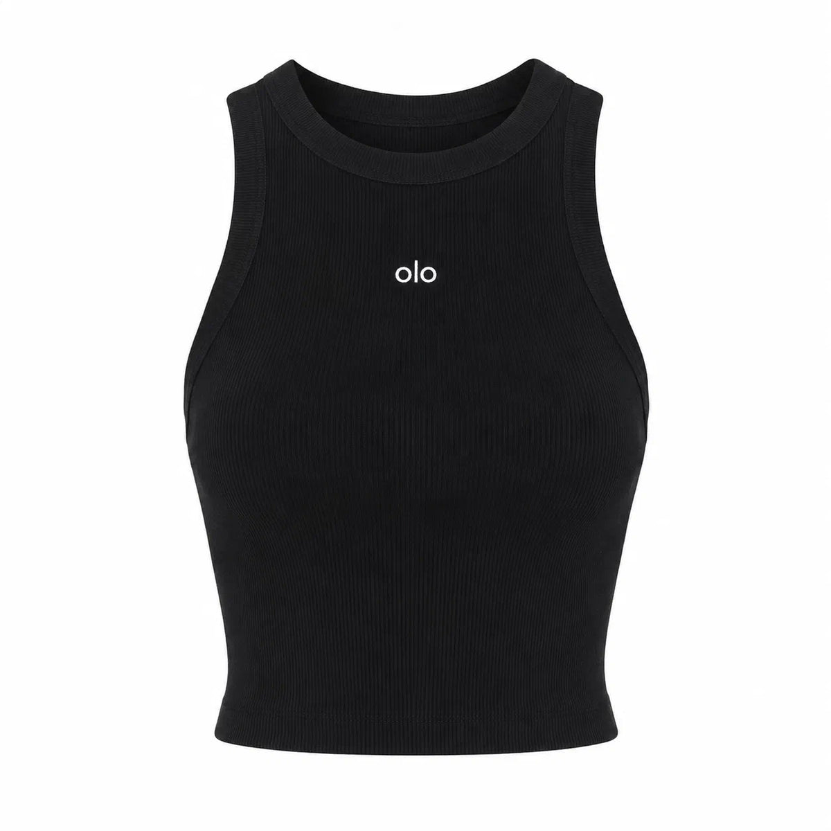 Ribbed Cropped Tank Top