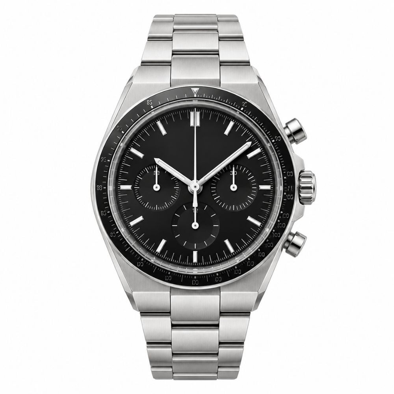 Valeron Chronograph Schwarz