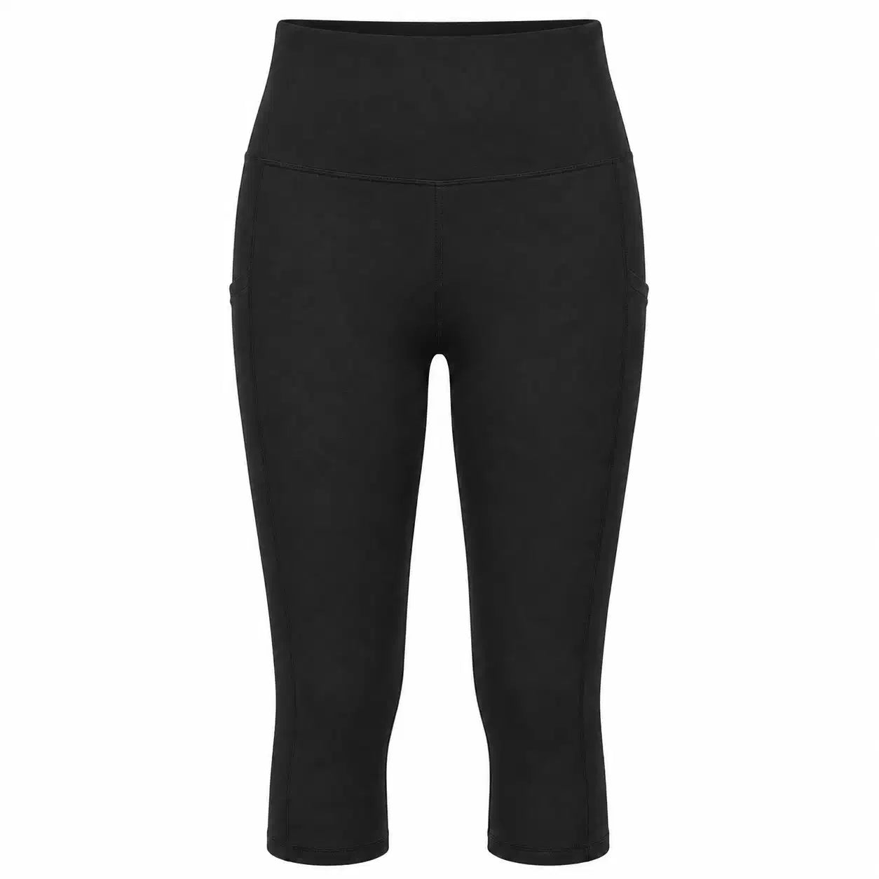 High-Waist Pocket Capri Leggings
