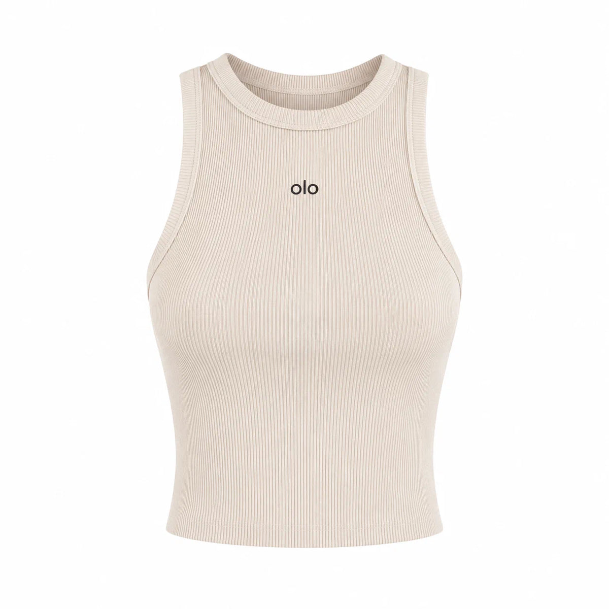 Ribbed Cropped Tank Top