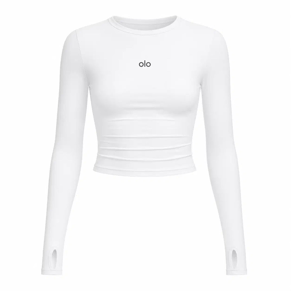 Smooth Long-Sleeve Crop Top
