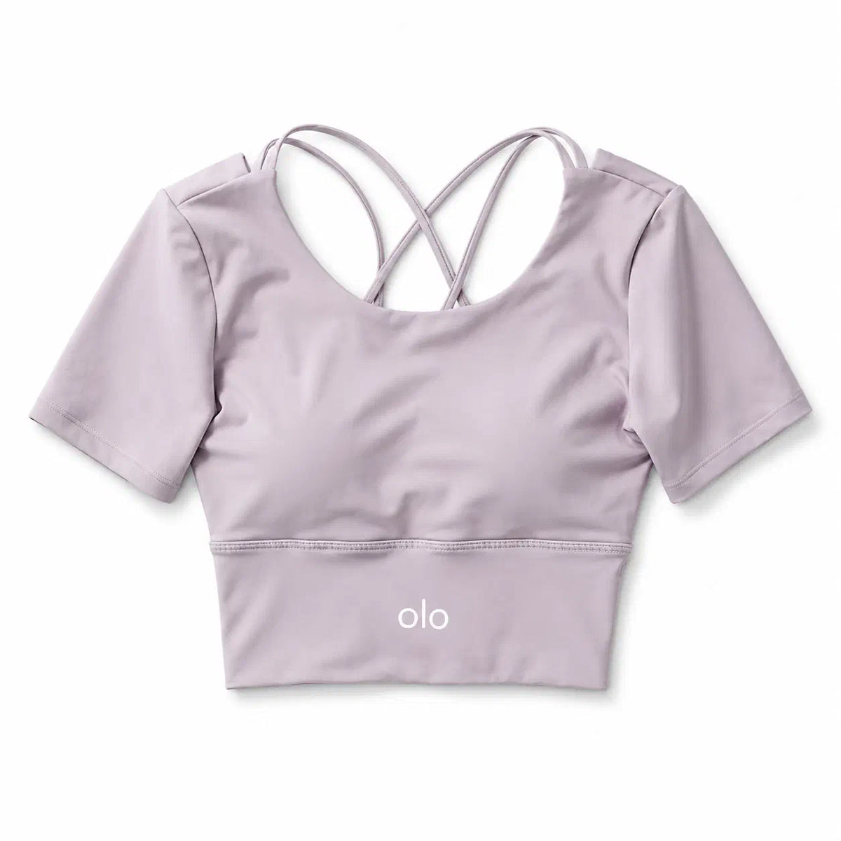 Crisscross Back Crop Top