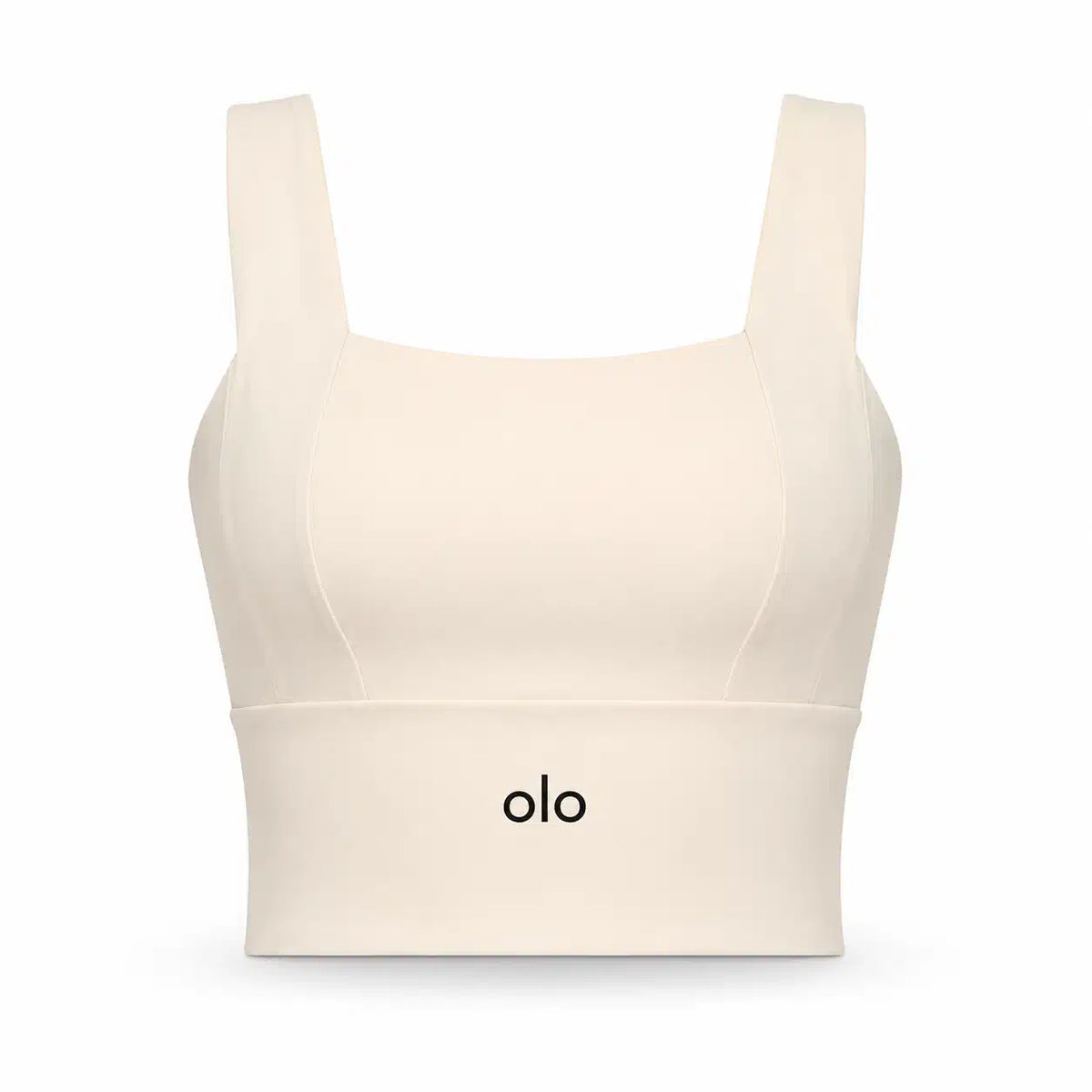 Square-Neck Longline Sports Bra