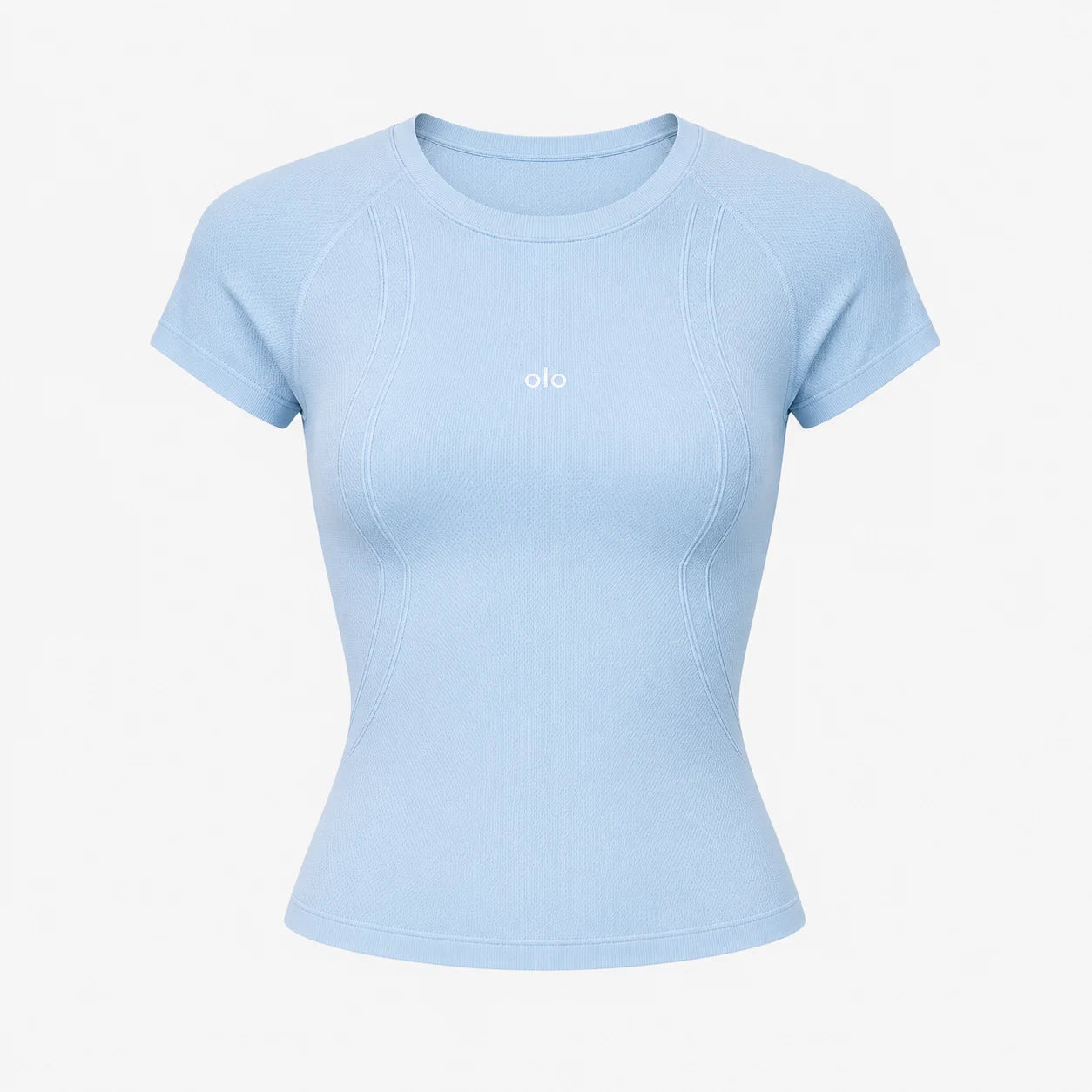 Sculpt-Seam Cropped Training Top