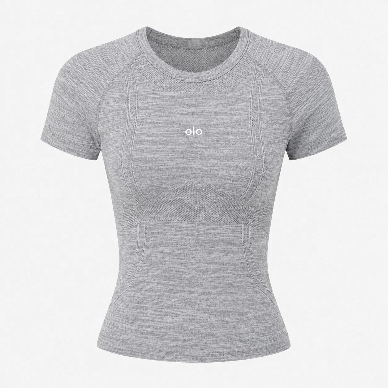 Sculpt-Seam Cropped Training Top