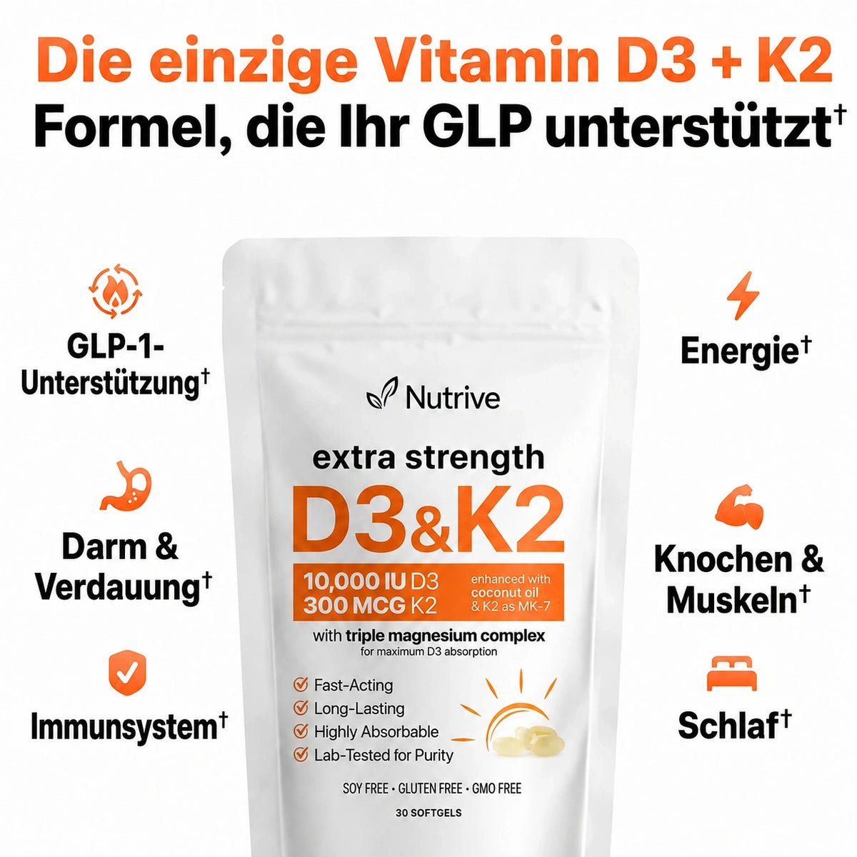 Vitamin D3 & K2